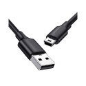 Kaabel USB - miniUSB 1m must US132 UGREEN