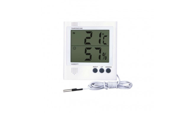 Digital Thermometer - Hygrometer with Probe