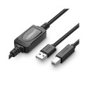 Kaabel USB AM - BM 10m with repeater US122 UGREEN