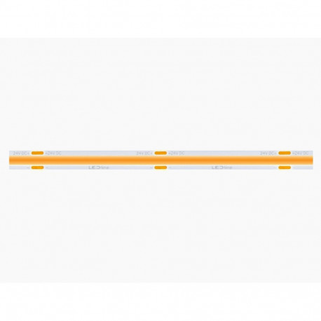 LED riba 24V, 11W/m, COB 480LED/m, 1100lm, 6500K külm valge, IP20, 180°, LED LINE