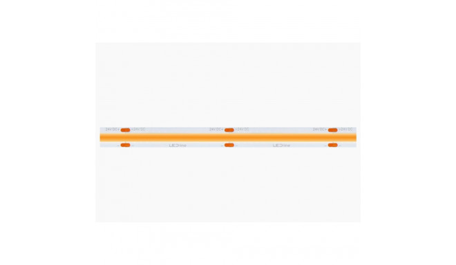 LED strip 24Vdc, 18W/m, COB 480LED/m, 1520lm, cold white 6500K, IP20, 180°, LED LINE