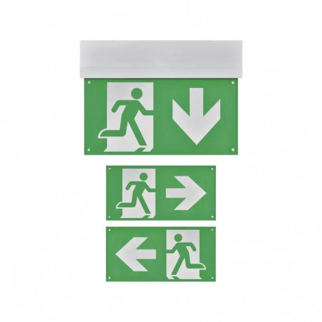 LED EXIT märk LED 230V AC 3W 30lm 3h., MT, EMOS