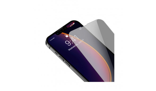 Tempered Glass Film 0.3mm with Privacy Filter For iPhone 13 mini (2 pcs)