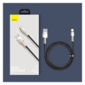 Cable USB2.0 A plug - USB C plug 1.0m black 66W Cafule BASEUS