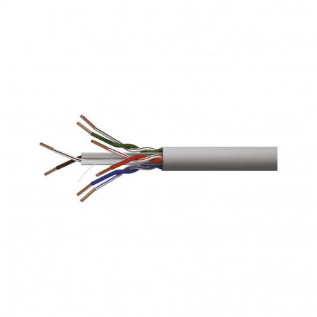 Kaabel UTP CAT6 4x2x0,55mm, täisvask, PVC Eca