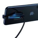 Cable USB2.0 A plug - IP Lightning plug 1.2m with suction cup black BASEUS