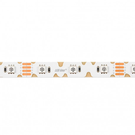 LED line® strip 42LED/m, 10W/m, S shape TWIST SMD5050 12V RGB