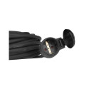 Pikenduskaabel kummeeritud 10m, 3680 W, 250 V~/16 A, IP44, must