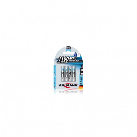 Rechargeable Battery HR03 (AAA) 1.2V 1100mAh Ni-Mh ANSMANN