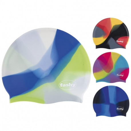 Silicone swimming cap FASHY 3049 00 assort., unisex