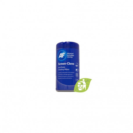 Screen-Clene TFT/LCD- Tub of screen cleaning wipes 100psc ECO AF
