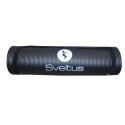 Fitness mat SVELTUS 140x60x1cm Black Fitness mat SVELTUS 140x60x1cm Black
