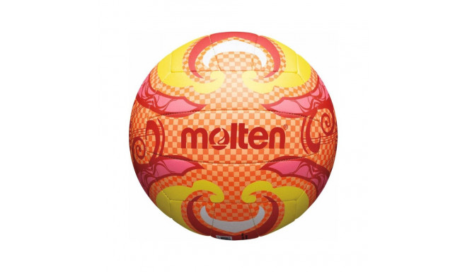 Beach volleyball MOLTEN V5B1502-O , synth. leather size 5