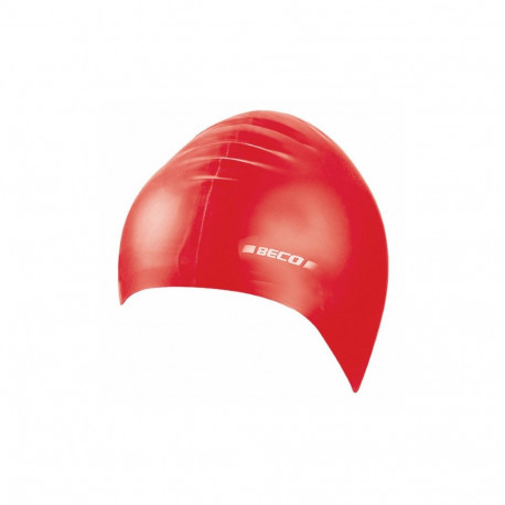 Silicone swimming cap BECO 7390 5 red, unisex