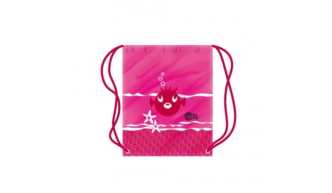Drawstring bag BECO SEALIFE 96067 4 pink