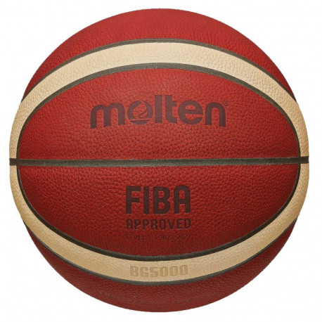 Basketball ball competition MOLTEN B7G5000 FIBA premium leather size 7