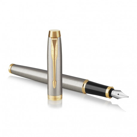Täitepliiats Parker IM Brushed Metal GT (M) - 1931656