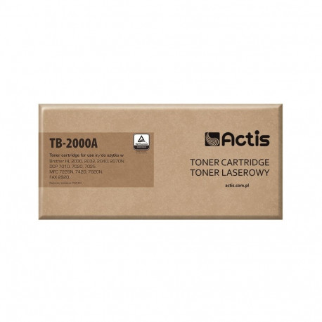 Printer Toner - Brother Tn2000a 2500 Black Toner
