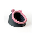 Cat Bed - Graphite-pink