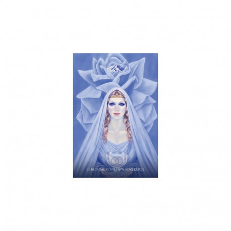 Blue Angel Through The Eyes Of The Soul Oracle Cards