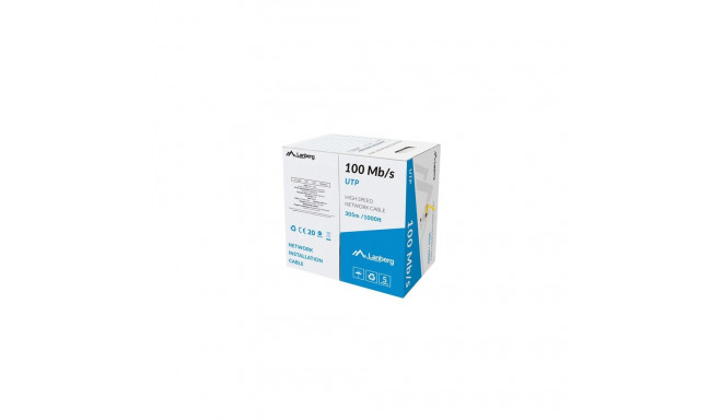 Network Cable - Lanberg Lan 100mb/s 305m, Yellow