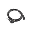 Power Cord - Lanberg Ca-c13c-11cc-0050-bk 5m C13 Coupler Black