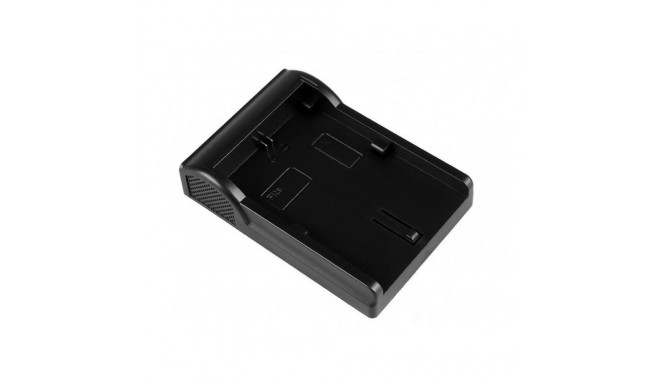 Adapter plate for Newell NP-FP50 batteries