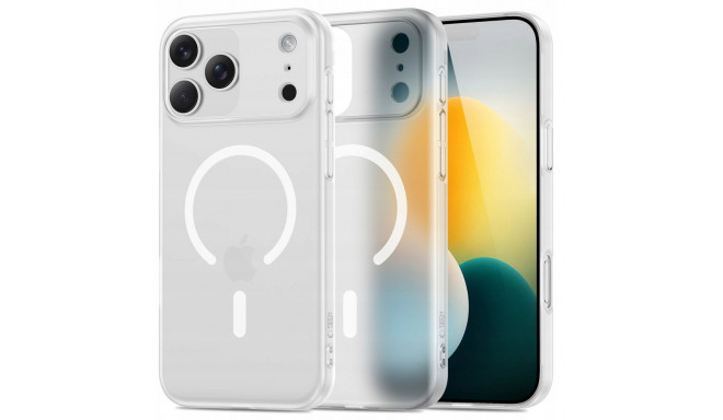 Tech-Protect case Apple iPhone 17 Pro Max MagSlim MagSafe, white/matte