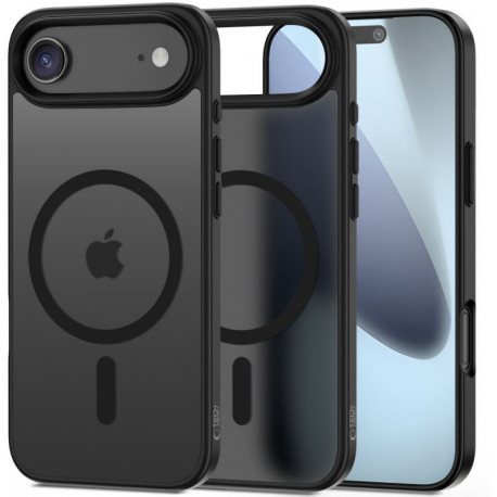 Tech-Protect kaitseümbris Apple iPhone 17 Air MagMat MagSafe, must/matt