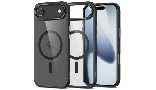 Tech-Protect case Apple iPhone 17 Air MagMat MagSafe, black/clear