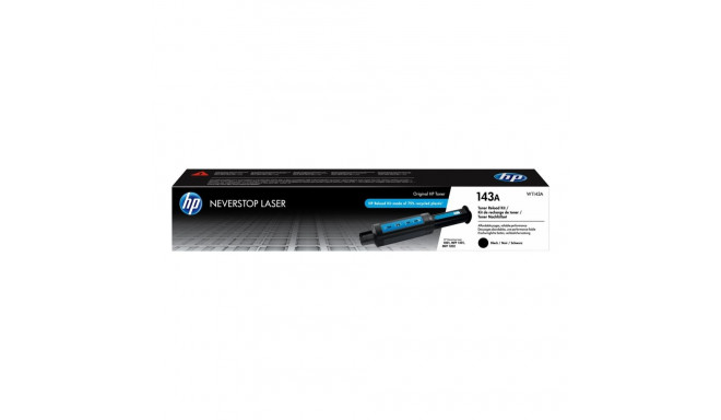Tooner HP 143A W1143A Black/must 2500lk toner Reload Kit for Neverstop Laser 1001nw/1202w, MFP1201n/