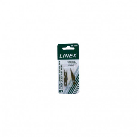 Noaterad Linex SK200 artknife, 8x37mm, noale CK200,  5tk/pk.