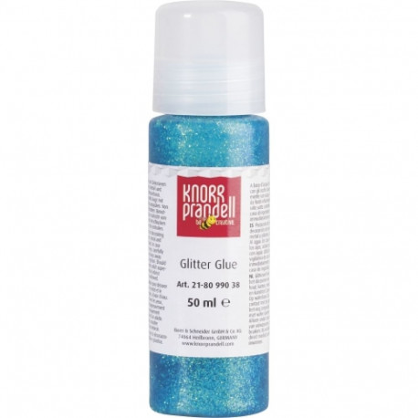 Glitter liim 50ml türkiis, Knorr-Prandell