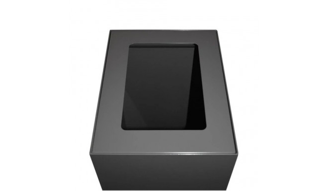 Katteraam prügikastile Modular 60L, tumehall