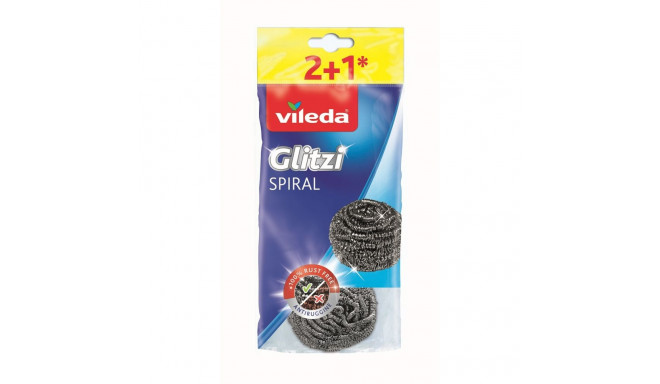 Spiraalsvamm VILEDA 497 Inox 2+1tk/pk