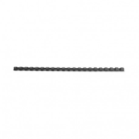 Köitespiraal 6mm must, max 25 lehele, GBC 21-ring A4 CombBind Binding Combs Black