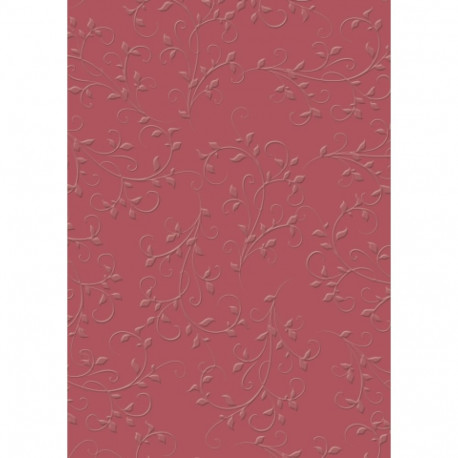 Reljeefkartong 50x70cm 220g Firenze ,rubiinpunane, Heyda