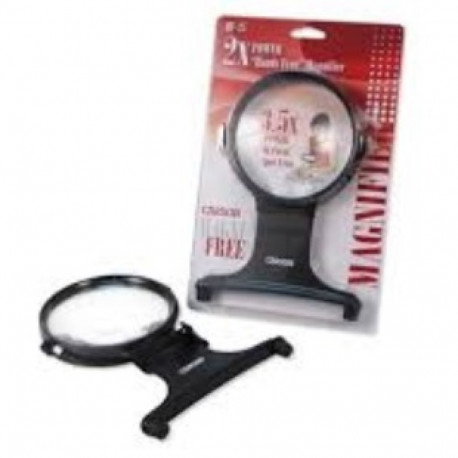 Luup Carson MagniFree käed-vaba luup käsitööks, kaela riputatav, 10.1cm, suurendus 2x, väike luup 3.