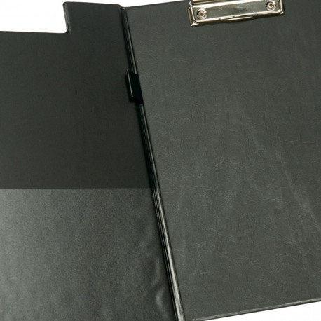 Kirjutusalus kaanega A4, must, PVC, Q-Connect