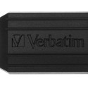 Verbatim mälupulk 16GB USB 2.0 Pinstripe, must