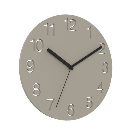 Seinakell UNILUX Hello; Linen/ PET ja plastik ; D-40,5cm/ koos patereiga 1,5V (AA)