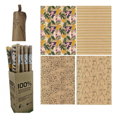 Raamatupaber 2mx70cm , jõupaber 60g, kilevaba pakend