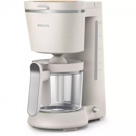 Kohvimasin Philips HD5120/00 Eco Conscious Edition, 1000W, valge, klaaskann 1.2L, Bioplastist korpus