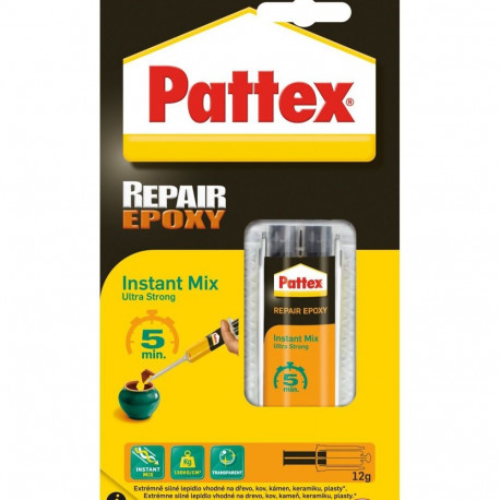 Liim Pattex Repair Epoxy 5 Minutit, 11 ml, kahekomponentne