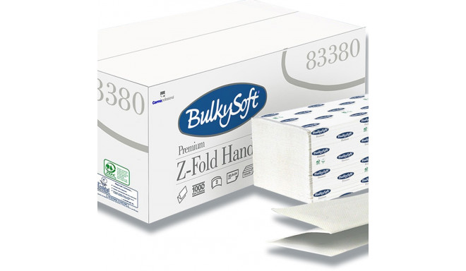 Lehträtik BulkySoft z-fold Ultra Premium 2-kihiline 150tk /pk
