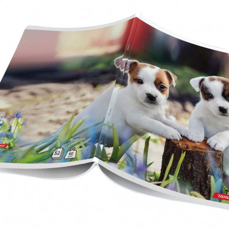 Kaustik A5 Target Animal Baby, 52 lehte, 80g, jooneline