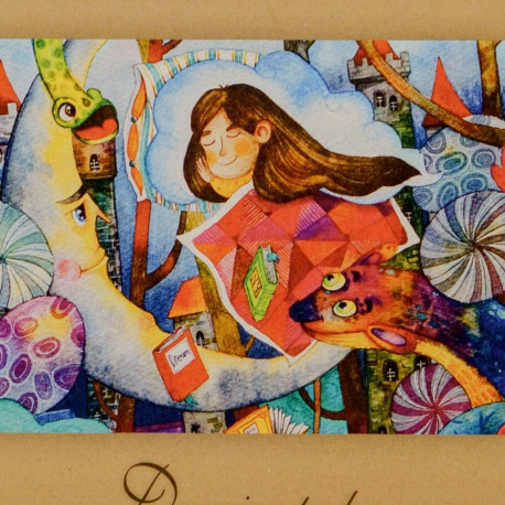 Joonistusplokk A4 120gsm, 20 lehte, SMLT