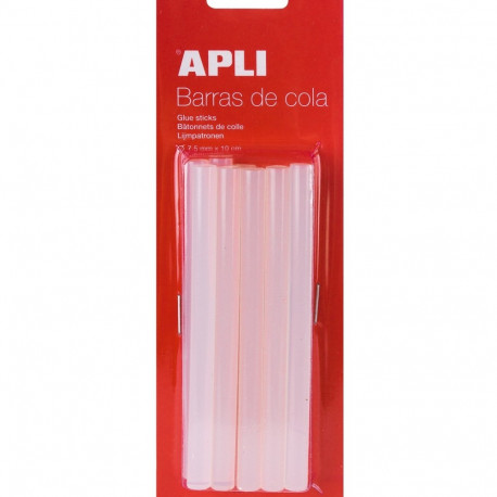 Liimipüstoli liimipulk 7,5mm, 10cm, 10tk pakis, Apli