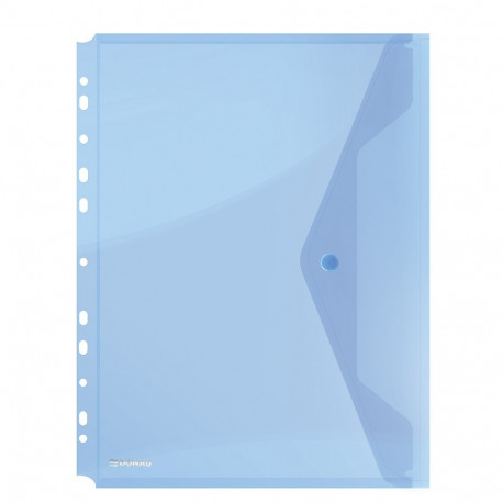 Kileümbrik trukiga A4 köidetav, Donau, sinine, 200 mic PP plast