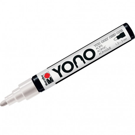 Dekoormarker Marabu Yono 1,5-3mm 070 white